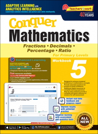 Conquer Mathematics Book 5- Factors, Multiples and Fractions