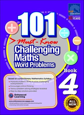 101 Must Know Challenging Maths Word Problems Book 4