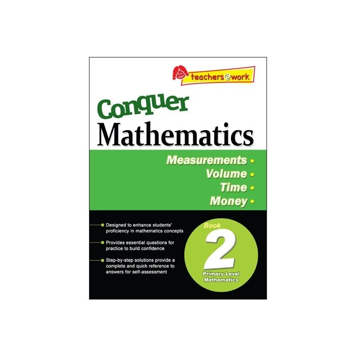 Conquer Mathematics Book 2- Measurements, Volume, Time & Money