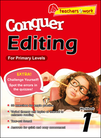 Conquer Editing for Primary Levels Workbook 1