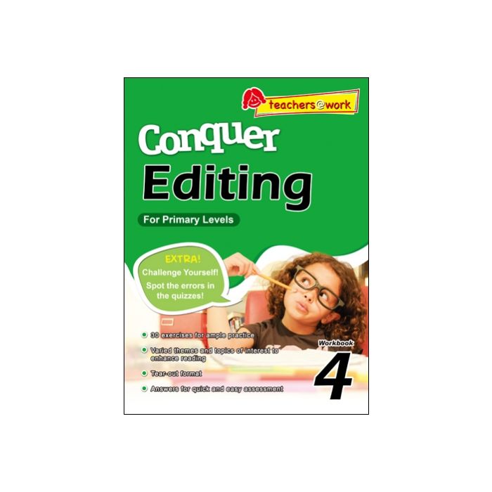 Conquer Editing for Primary Levels workbook 4 