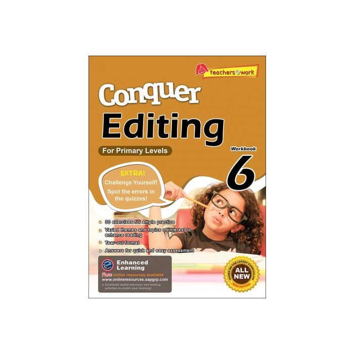 Conquer Editing for Primary Levels Workbook 6