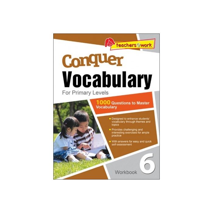 Conquer Vocabulary for Primary Levels Workbook 6