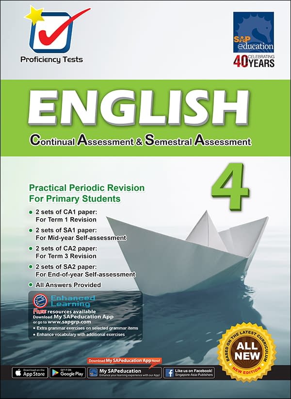 Proficiency Tests English  Continual Assessment & Semestral Assessment 4
