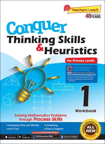 Conquer Thinking Skills & Heuristics for Primary Levels Workbook 1