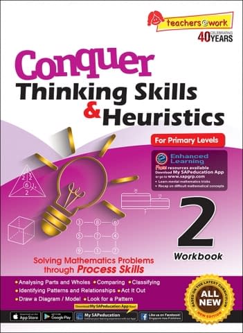 Conquer Thinking Skills & Heuristics for Primary Levels Workbook 2