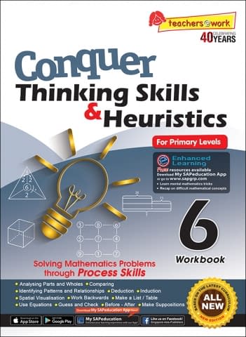 Conquer Thinking Skills & Heuristics for Primary Levels Workbook 6