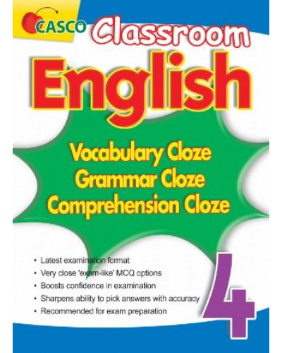 Classroom English vocabulary Cloze ,Grammar cloze ,Comprehension cloze  4