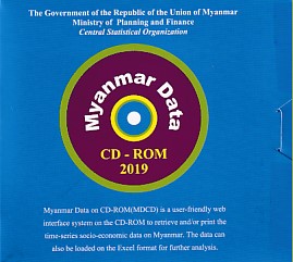 Myanmar Statistical Yearbook - 2019 CD